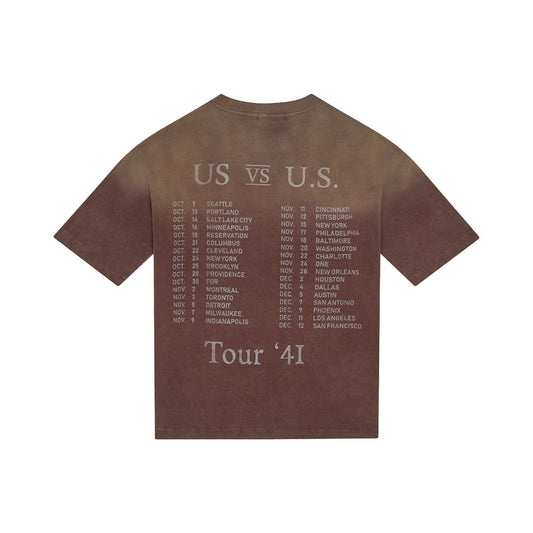 BROWN TOUR TEE