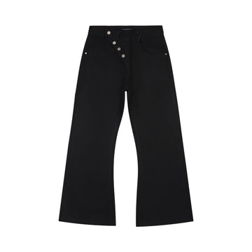 BLACK SELVEDGE DENIM JEANS