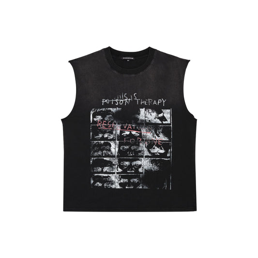 THERAPY CUT OFF TEE
