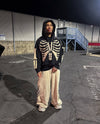 BONES ZIP-UP HOODIE